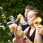 Blowing Bubbles Indoor Games