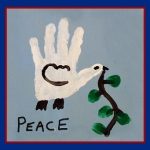 Peace Dove Hand Print