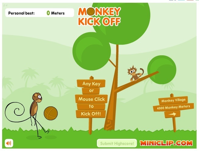 Monkey Kick Game