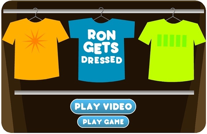 Ron Gets Dressed Game