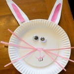Paper Plate Easter Bunny