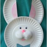Paper Plate Easter Rabbit
