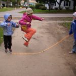 Kids Playing Jump Rope