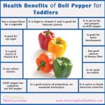 Health Benefits of Bell Pepper for Toddlers
