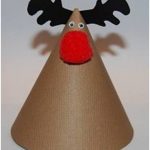 Paper Cone Reindeer