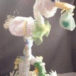 Stork Diaper Cake