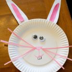 Paper-Plate-Bunny craft for kids