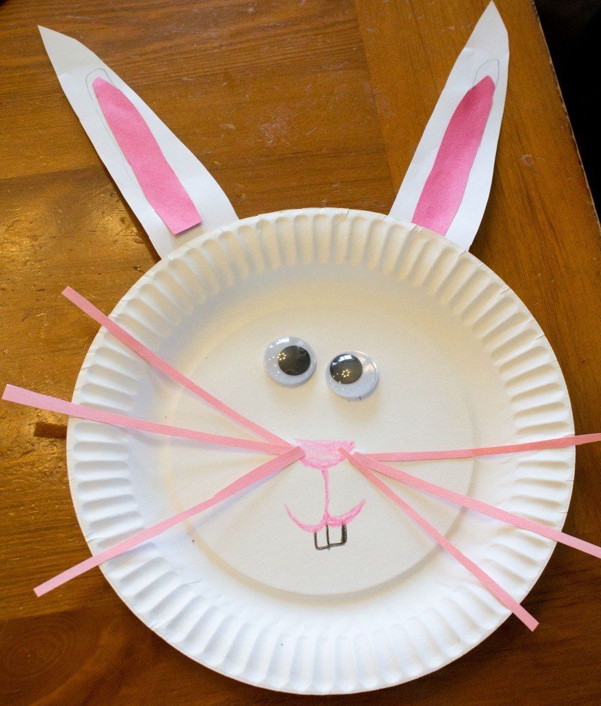 Paper Plate Bunny