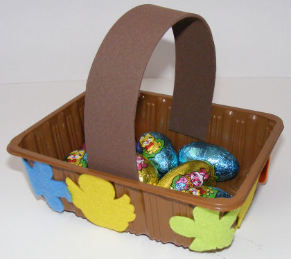 Recycled Easter Basket