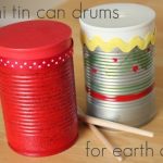 Recycled Tin Can Drums