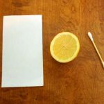 Invisible Ink With Lemon