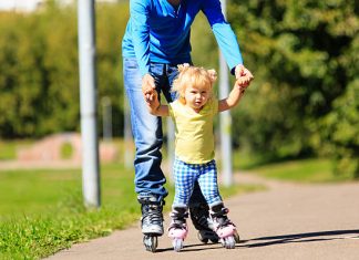 are 2 year olds too young for skating