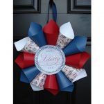 American Flag Paper Cone Decorative