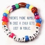 Bracelet With Phone Number