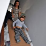 Cardboard Box For Homemade Slide