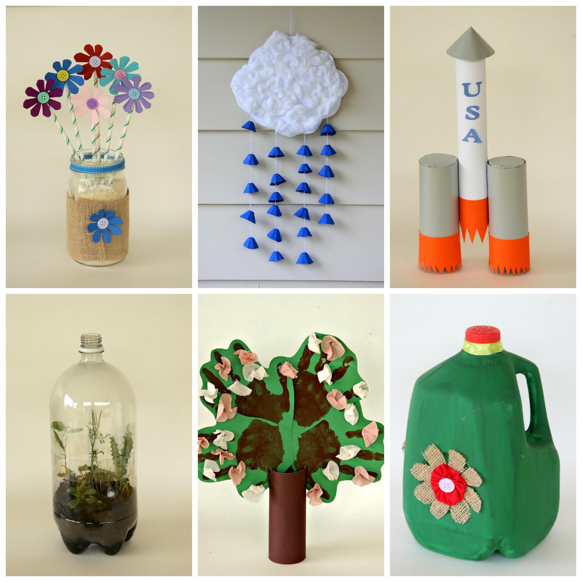 175 Summer Fun Activities For Kids   Crafts With Recycled Materials 