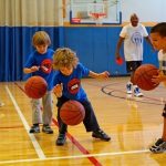 Kids Playing Basketball