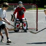 Kids Playing Hockey