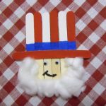 Uncle Sam Popsicle Sticks