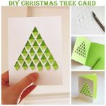 Christmas Tree Cut Out Card