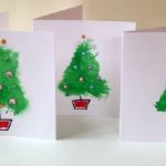 Christmas tree greeting card