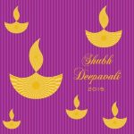 Diwali Card Hand Painted