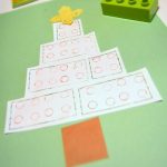 Lego Block Print Christmas Tree