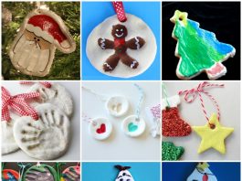 Play Dough Christmas Crafts for kids