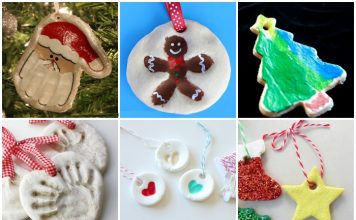 Play Dough Christmas Crafts for kids