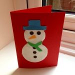 Snowman Card Craft