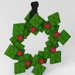 Wreath With Lego Blocks