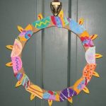 diwali diya wreath craft for kids