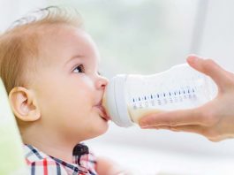 cow milk to infant