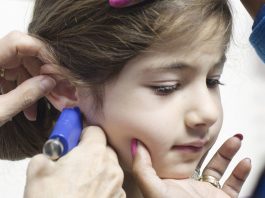 baby ear piercing care