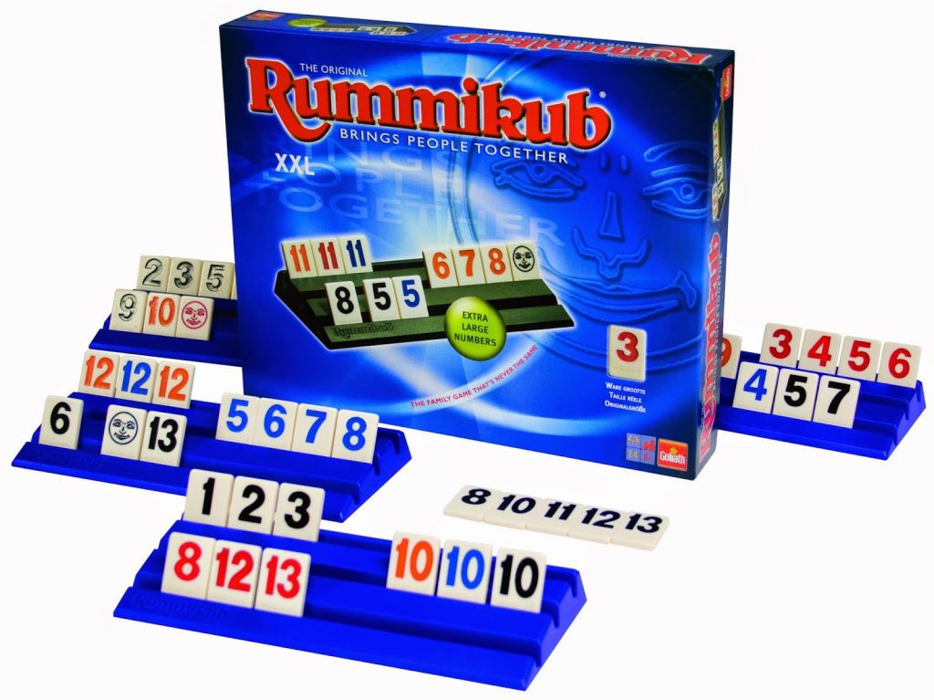 Rummikub math fun game for kids