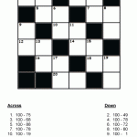 crossword math game