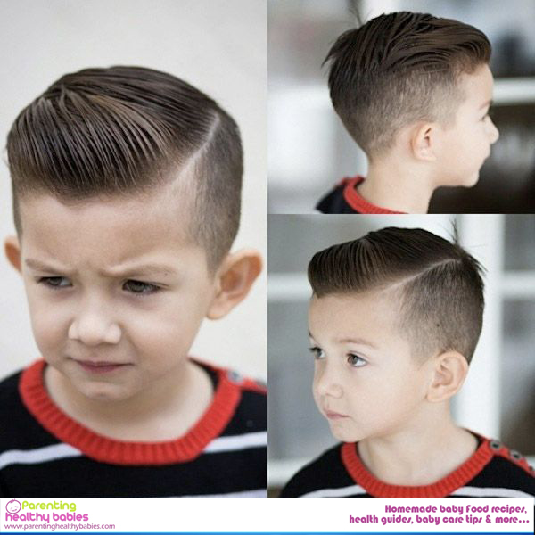 shaved sides hairstyle for kids