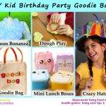 Unique Kids Birthday Party Goodie Bags Ideas