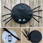 Paper Plate Spiders