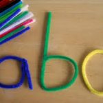 Pipe Cleaner Alphabets