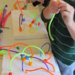 Piper Cleaner Bead Mazes