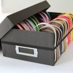 Storage for ribbons