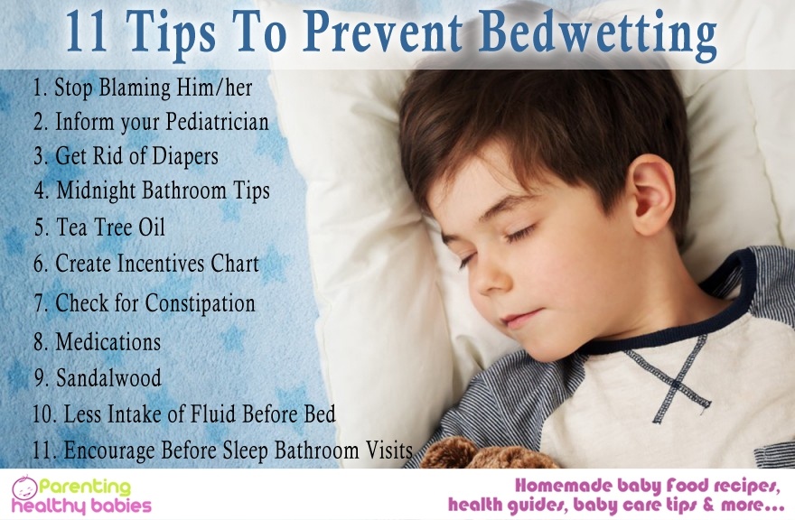 Tips To Prevent Bedwetting