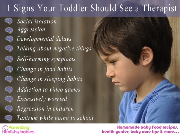 Toddler Should See a Therapist
