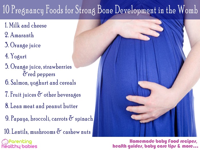 10 Pregnancy Foods for Strong Bone Development in The Womb