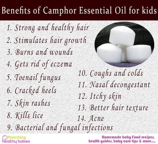 camphor oil benefits