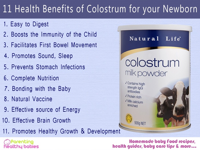 colostrum benefits
