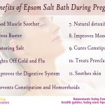 11 Benefits of Epsom Salt Bath During Pregnancy