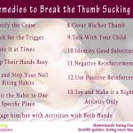 13 Effective Remedies to Break the Thumb Sucking Habit