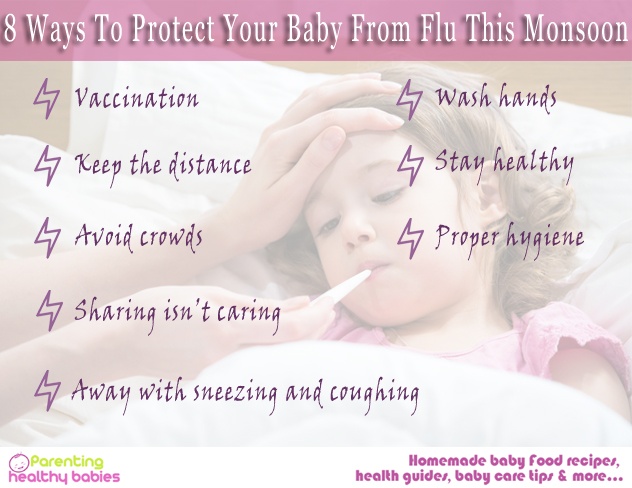 Protect Your Baby From Flu This Monsoon